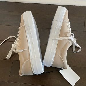 H&M Beige Platform Sneakers